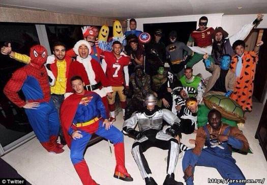 Футболисты Арсенала провели предрождественскую вечеринку