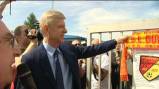 Арсен Венгер был на открытии стадиона 'Stade Arsene Wenger'