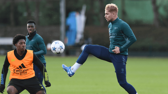 Gallery: Preparing for PSV at London Colney