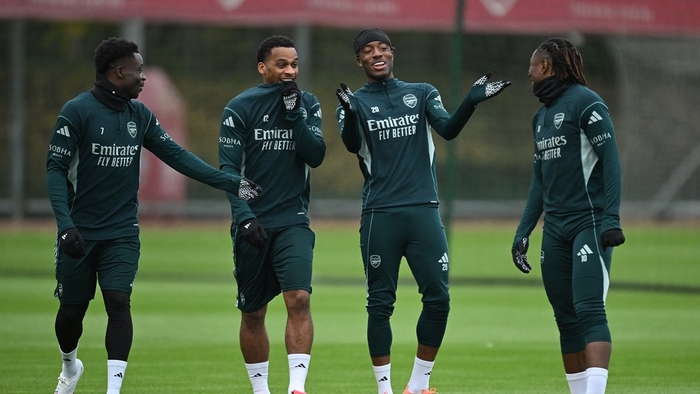 Лучшие тренировочные фотографии перед "Астон Виллой"