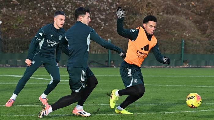 ФОТО: Посмотрите, как команда тренируется в день после Рождества