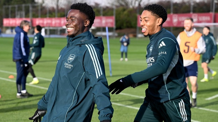 Лучшие тренировочные фото перед матчем с "Ноттингем Форест"