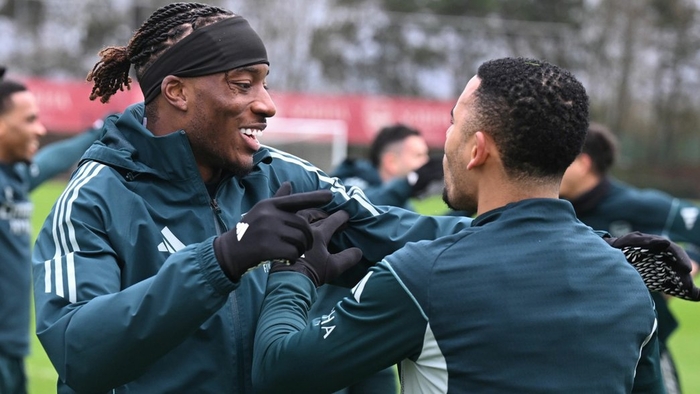 Лучшие тренировочные снимки перед Манчестер "Юнайтед"