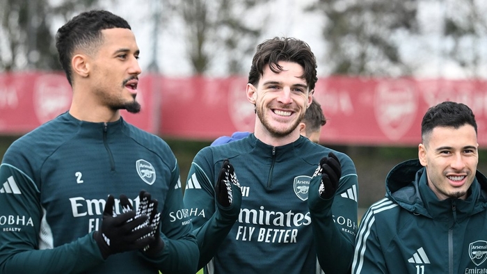 Фотоотчет с тренировки перед матчем против "Челси"