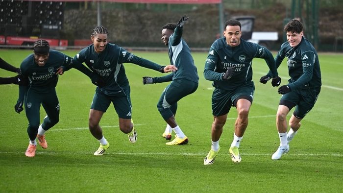 Лучшие фотографии с тренировки перед матчем с "Вулверхэмптоном"