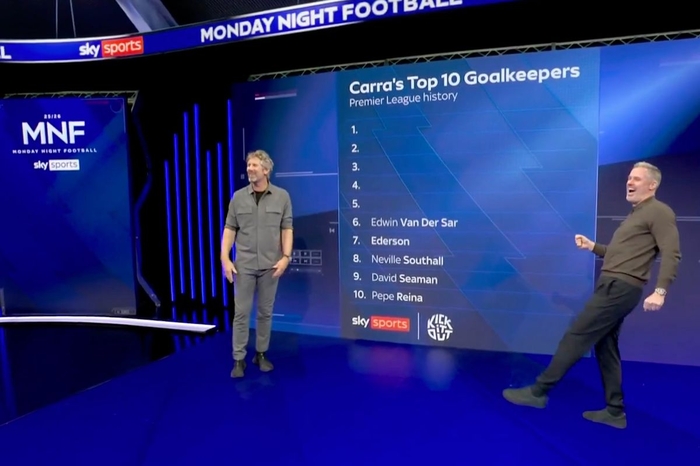 Каррагер извинился перед ван дер Саром за топ‑5 вратарей АПЛ