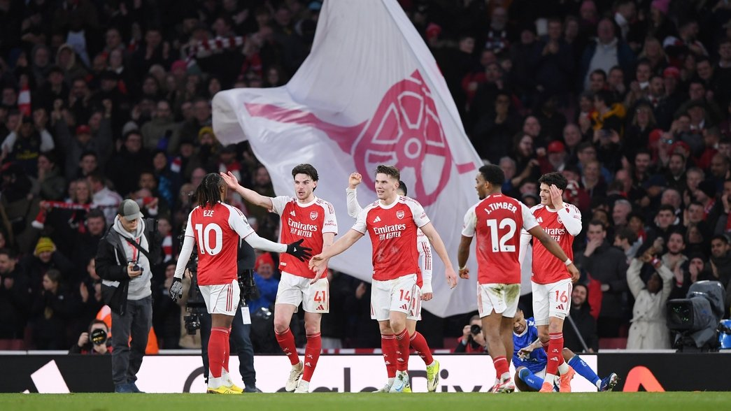 "Арсенал" достиг отметки в 100 голов за сезон