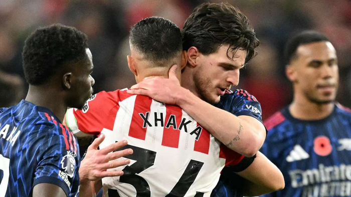 Райс и Джака — главные кандидаты на игрока года