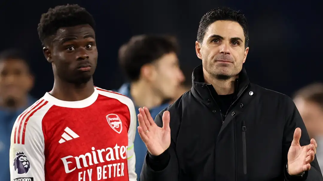 Артета объяснил спад формы Сака