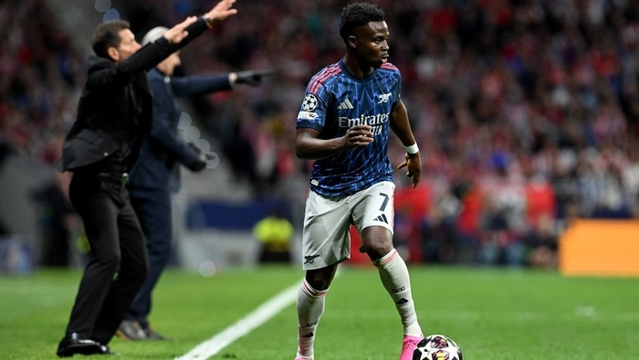 Сака: "Мы никогда не довольны ничьей"